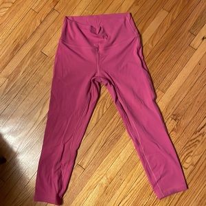 Lululemon Align calf length 23” leggings, size 8